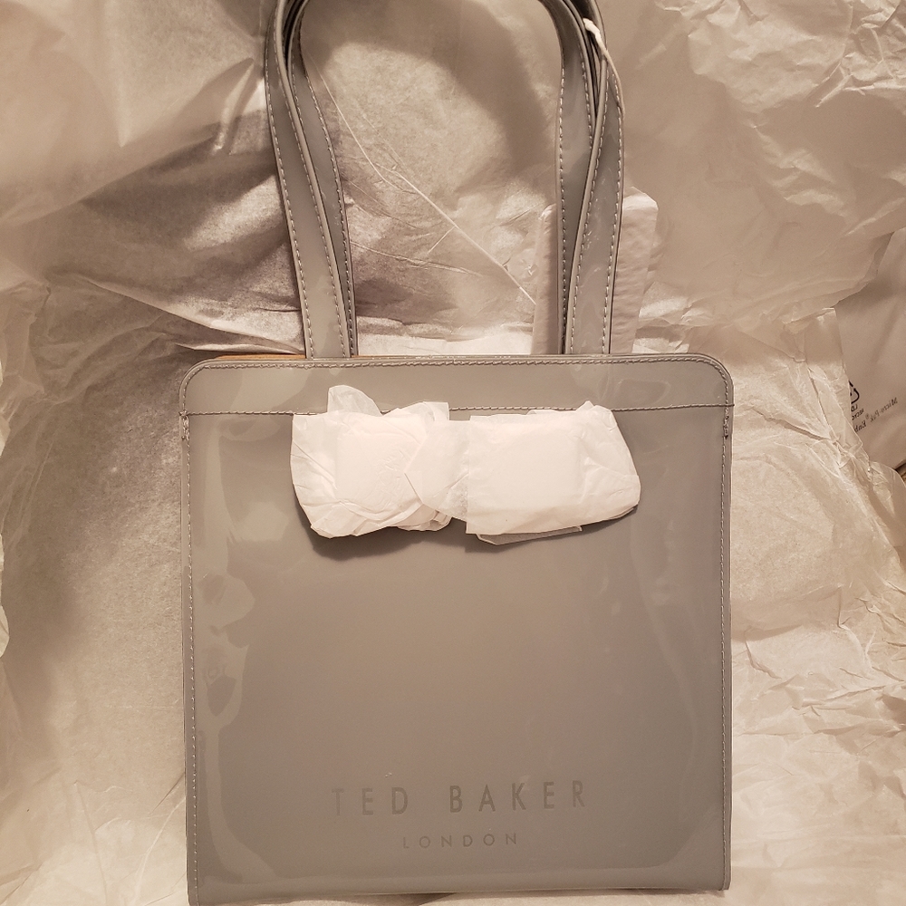 Ted Baker London Arycon Small Bow Icon Bag Tote Light Pink/Gray/Black